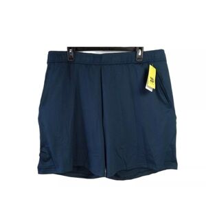 NWT All In Motion XXL  Activewear Athletic Fitness Men's Blue Training Shorts,